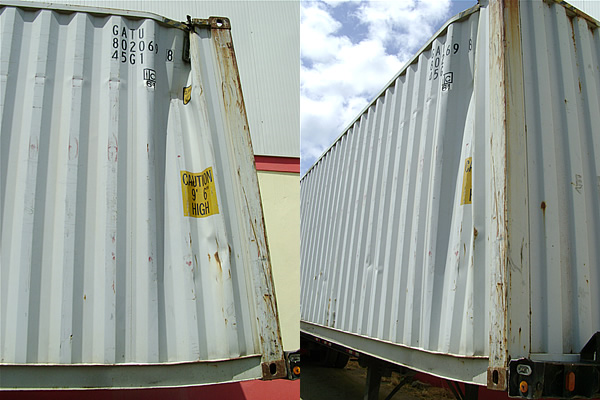 Container damage